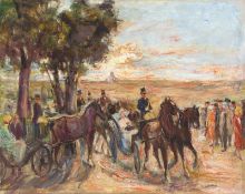Max Liebermann. ”Corso auf dem Monte Pincio in Rom”. 1930-32