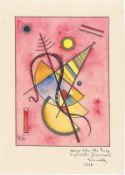Wassily Kandinsky. ”Ohne Titel”. 1928