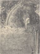 Adolph Menzel. Innenansicht des ”Käppele” in Würzburg. 1890
