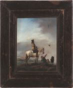 Philips Wouwerman. ”Falkenjagd”. Circa 1643
