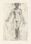Emil Nolde. ”Akt in Vorderansicht (Akt von vorn)”. 1908