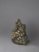 Bernhard Hoetger. Sitzende Frau. Circa 1904/05