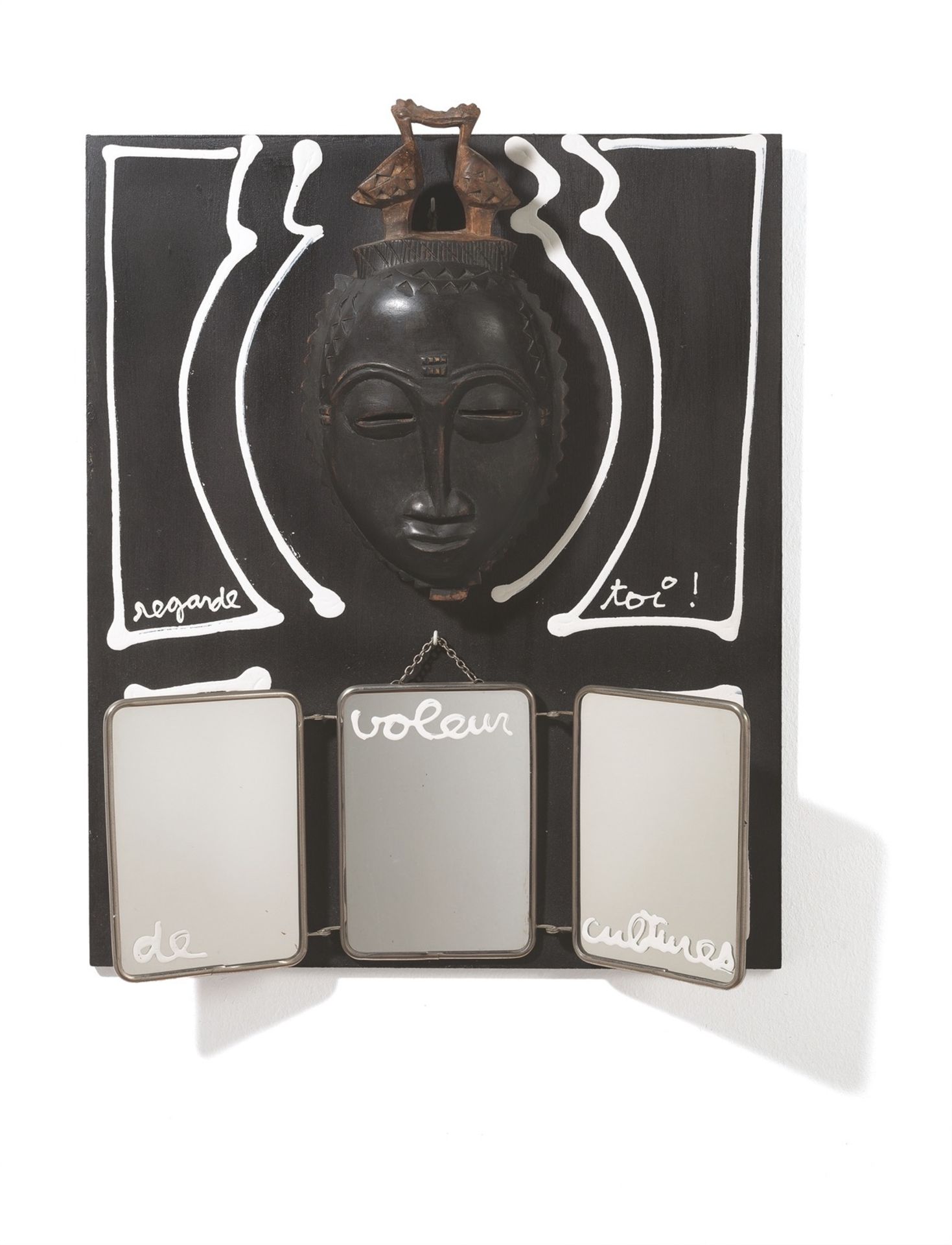 Ben Vautier. „regarde toi! voleur de cultures“. 1990