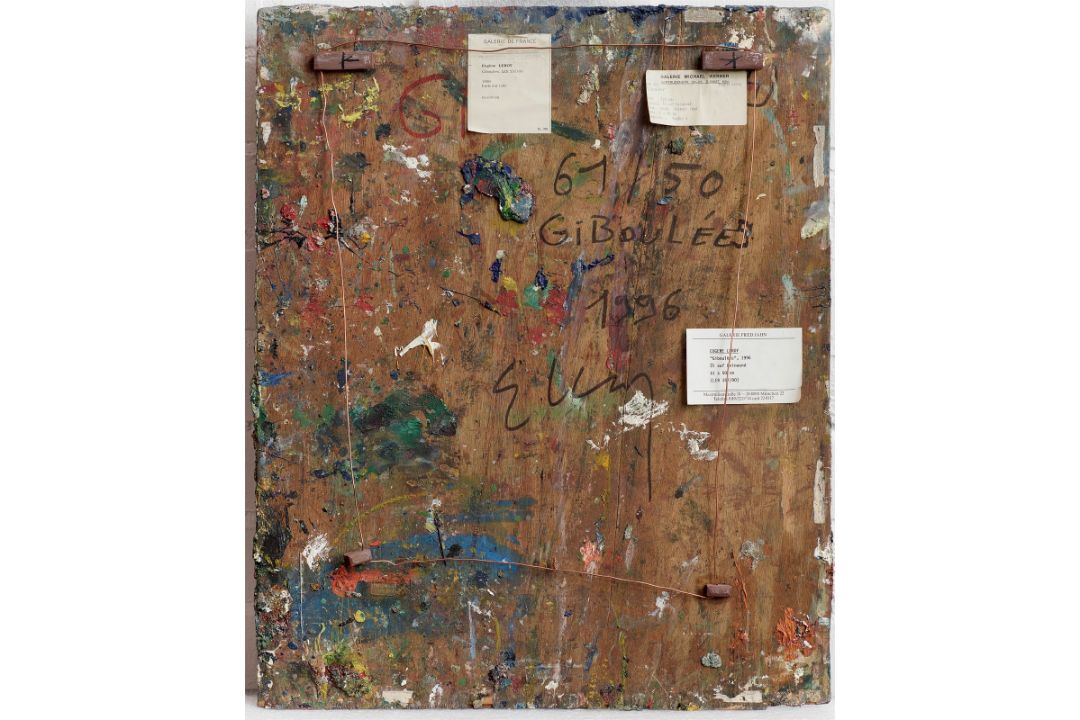 Eugène Leroy. „Giboulées“. 1996 - Bild 2 aus 2