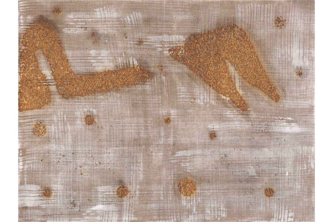 Georg Herold. „Herschel-painting“. 1990
