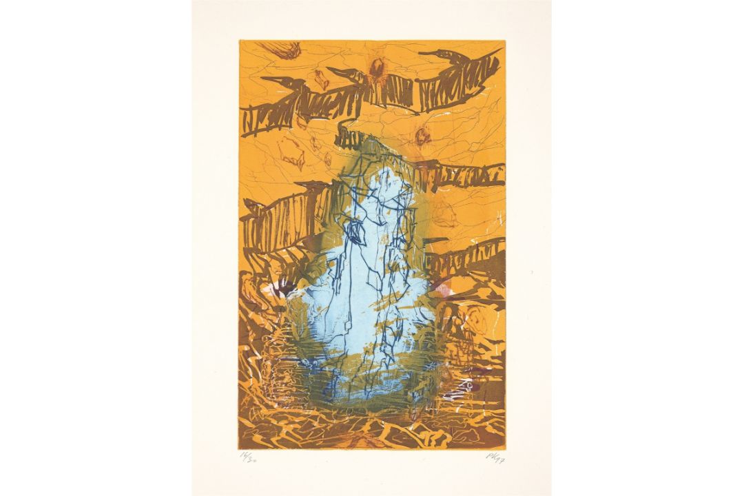 Per Kirkeby. „4 Radierungen für Wittgenstein“. 1997 - Bild 2 aus 5