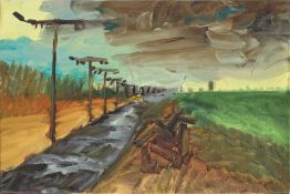 Rainer Fetting. ”Ex-Todesstreifen”. 1991