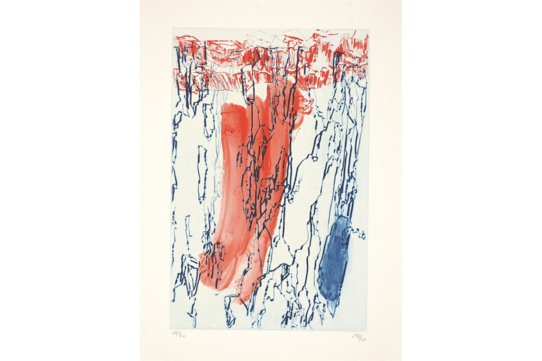 Per Kirkeby. „4 Radierungen für Wittgenstein“. 1997 - Bild 5 aus 5
