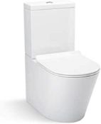 New Lyon II Close Coupled Toilet & Cistern NO SEAT RRP £599.99.Lyon Is A Gorgeous, Contemporar...