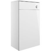 New (WG52) Volta 500mm Floor Standing WC Unit Ð White Gloss.