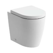 New (WG51) Cilantro Rimless BTW Toilet with soft close seat H: 420mm; W: 355mm; D: 520mm Su...