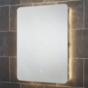New (WG9) Regal 600mm x 800mm Touch Sensor Backlit LED Mirror. RRP £375.00.