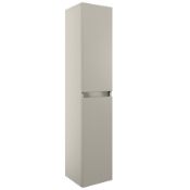 New (NY14) Carino 300mm 2 Door Wall Mounted Tall Unit - Latte. RRP £235.00. Tall Boy, Wall Hu...