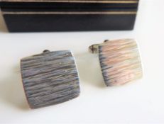 Vintage Sterling Silver Cufflinks 11.6 grams Hallmark Date 1978