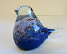 Art Glass Bird Figure