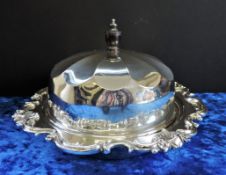 Antique Art Nouveau Silver Plate Muffin Dish/Warmer c.1890's