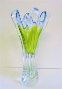 Murano Mid Century Art Glass Vase