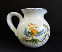 Vintage Faitmain Moustiers Pottery Milk Jug