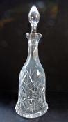 Vintage Cut Crystal Decanter