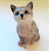 Royal Doulton Grey Kitten Figurine
