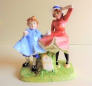 Royal Doulton Porcelain Figurine 'Milestone' c.1990