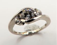 Sterling Silver Gemstone Ring