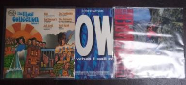 9x Vinyl Records. David Lee Roth / Now 18 / Mamas & The Papas Etc
