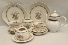 Vintage Royal Doulton Fairfield D6339 Set & Royal Grafton Teapot