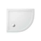 ZZ-CLA-110.Z1196 - Zamori Offset Quadrant Shower Tray - 900mm X 760mm - Right Handed. ...