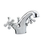 ZZ-BRI-K-BAS-C - Bristan Colonial Basin Mixer with pop up waste - Chrome. ...