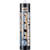 6x Plumbers Gold Sealant & Adhesive 290ml (White). Manufactured Date Oct 2021