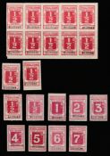 Great Britain - Railways 1860 London & North Western Railway. The collection on pages with c.1860 fi