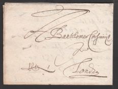 Belgium Antwerp 1600 Entire letter dated September 1600 from merchants Giuseppe Lorenzo Arnolfini an