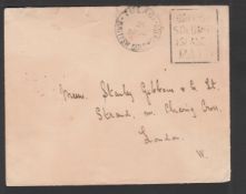 BRITISH SOLOMON ISLANDS 1906 (Sep 24) Stampless cover (minor faults) with 