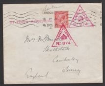 GREAT BRITAIN - WWI 1915 Cover 