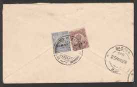 KUWAIT 1928 (Aug 22) Cover to Scotland endorsed 