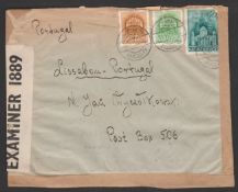 P. O. BOX 506 / HUNGARY 1941 Cover from Nagyszakacsi, Hungary, addressed to 