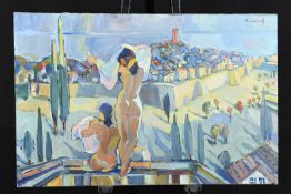 Original Painting on Canvas by the Late Boris Smirnoff (1895-1976)