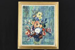 Original Oil on Canvas Painting by the Late Boris Smirnoff (1895-1976)