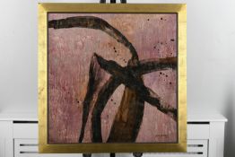 Original Mixed Media on Linen by Dennis Carney