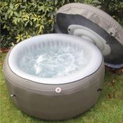 (4I) 1x Grand Rapids Swift Current Portable Spa RRP £899.99. Contents Appear Clean, Unused. (Pleas