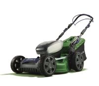 (9K) 1x Powerbase 46cm 40V Self Propelled Cordless Lawn Mower RRP £349. (New Item, Appears Complete