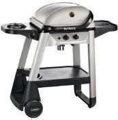 (P) 1x Outback Excel 310 2 Burner Gas BBQ Silver & Black RRP £230