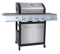 (P) 1x Texas Stardom 4 Burner Gas BBQ RRP £390.