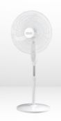 (4L) 5x Items. 3x Mixed Arlec Floor Fans. 1x Stylec Chrome Floor Lamp. 1x Henry Hoover Main Body Bl