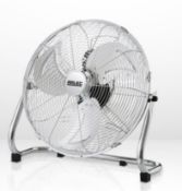 (7N) 2x Arlec 18” High Velocity Fan Chrome RRP £50 Each.