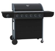 (P) 1x Texas Nimbus 6 Burner Gas BBQ RRP £330.
