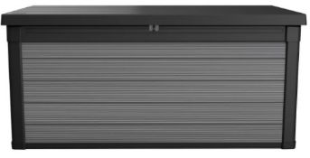 (10K) 1x Keter Premier 100 380L RRP £85. (L122.9x W62.1x H70.6cm)