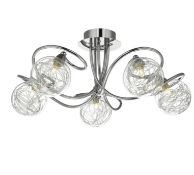 (10L) Contents Of Full Bay. Mixed Lot To Include Lola 5 Light Semi Flush. 2x Flexi Storage Kids Toy