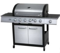 (10C) 1x Texas Stardom 6 Burner Gas BBQ RRP £440. (New Item).